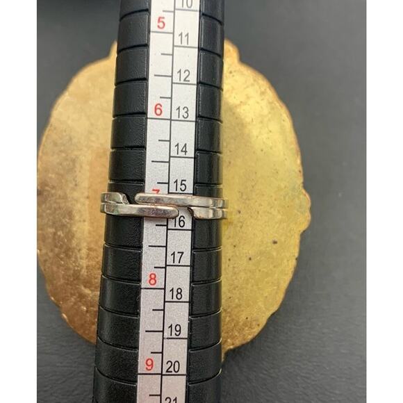 Large Statement Resin / Plastic Cameo Handmade Ring Size 7 Adjustable - Picture 3 of 5